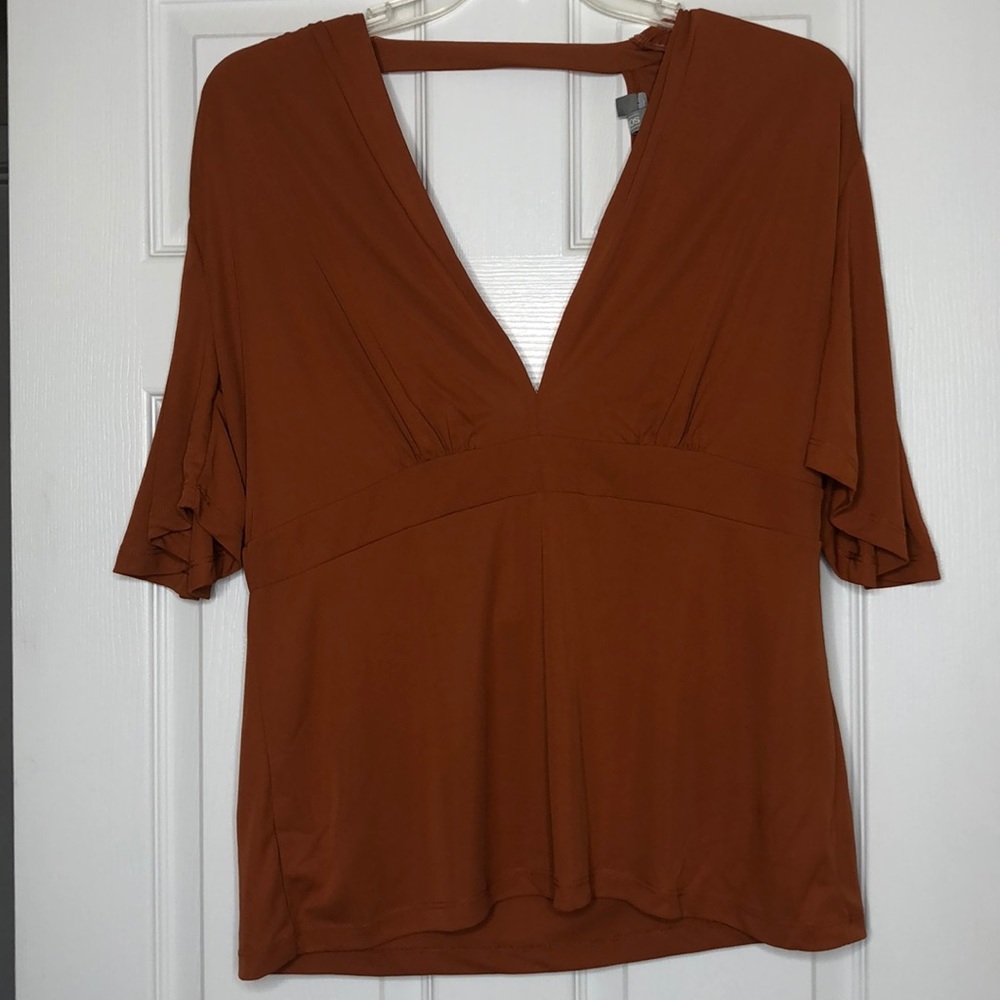 Asos burnt orange top Sz 16